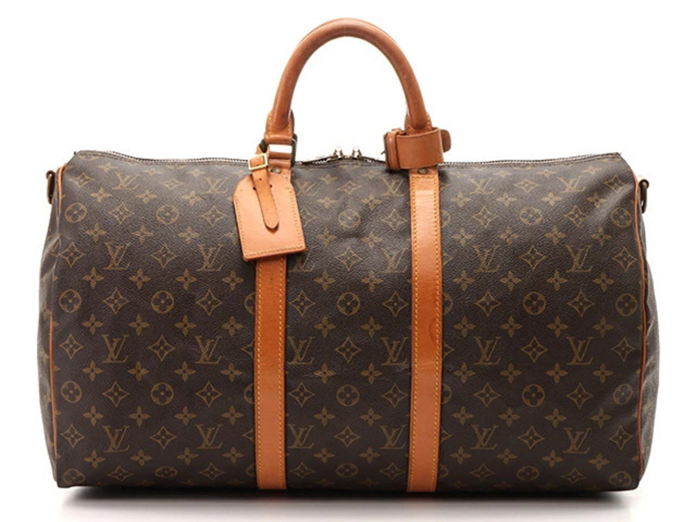 LOUIS VUITTON Keepall Bandouliere Boston Bag Monogram